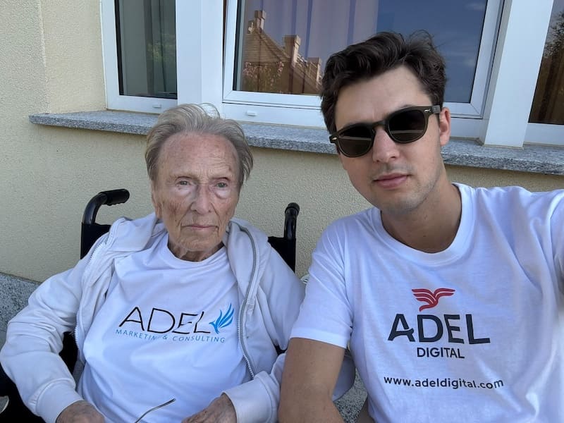 Andrea Murchio e Adelaide, origine del nome ADEL